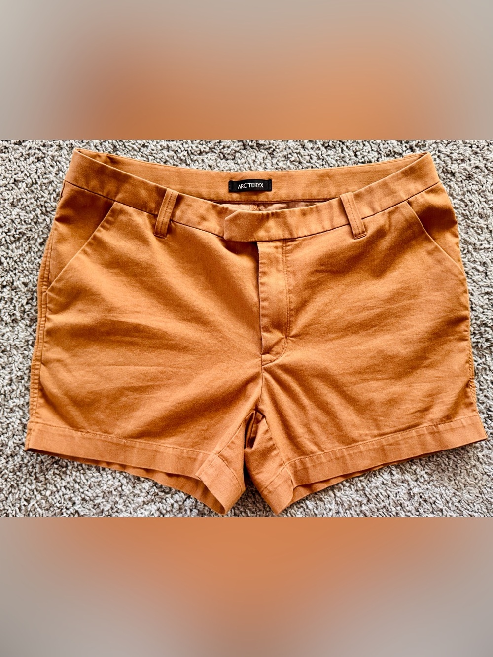 Arc'teryx Women’s Camel Shorts Size 12 4” Inseam